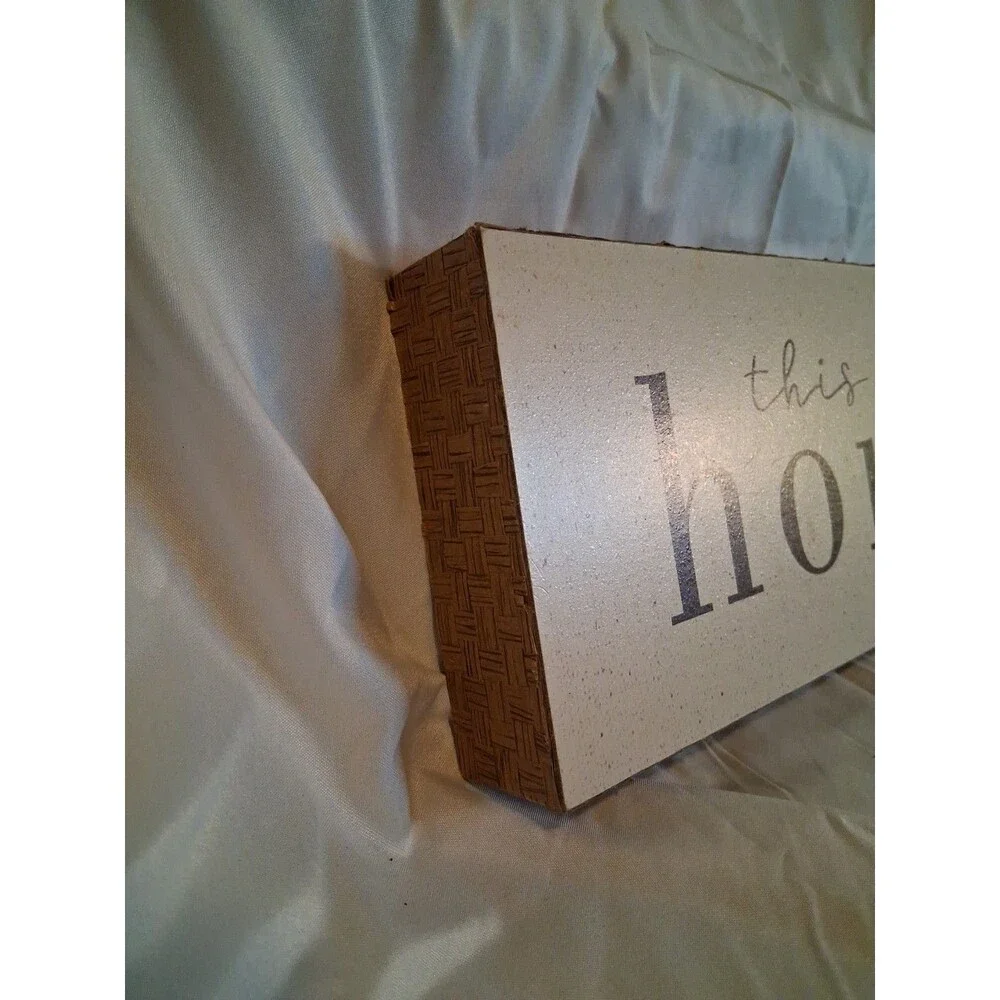 Rustic Wood Wall Sign ‘This Is Us’  Art - Farmhouse Decor Home Wall.